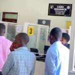 Clients in a queue at a UDLS branch